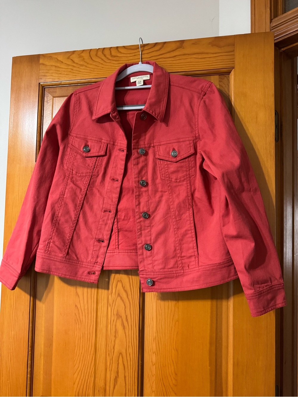 Appleseed's Red Jean Jacket